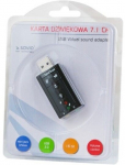 Savio AK-01 audio card 7.1 channels USB