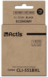 Actis KC-551Bk Ink (replacement for Canon CLI-551BK; Standard; 12 ml; black)