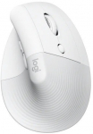 Logitech Lift Vertical Wireless Mouse Off-White