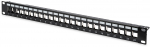 DIGITUS Patch Panel Keystone 24-Port 19i
