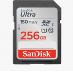 SanDisk memory card SDXC 256GB Ultra 150MB/s