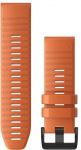 Garmin watch strap QuickFit 26mm, ember orange silicone