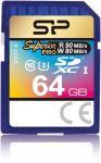 Silicon Power memory card SDXC 64GB Superior UHS-I U3