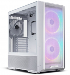Lian Li LANCOOL 216 RGB White E-ATX Case with Tempered Glass Side Panel and 3 Radiator Mounts