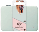 Mobilis Skin Sleeve 14-16" - Grey and Pink