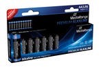 MediaRange Premium Alkaline Batteries, Mignon AA|LR6|1.5V, Pack 10