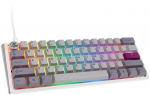 Ducky One 3 Mist Grey Mini RGB LED Gaming Keyboard - MX Blue (US)