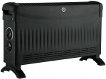 VOLTENO BASIC CONVECTOR 2000W WITH SUPPLY 750W/1250W/2000W. BLACK