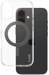 CARE Feature Case | Back cover | Apple | iPhone 16 | Recycled plastic | Transparent | MagSafe