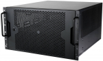 SilverStone RM61-312 6U 12-Bay Black Rackmount Case