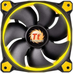 Riing 14 LED Yellow 140x140x25 (schwarz/gelb, 140 mm)