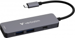 USB-C Verbatim Essentials Multiport HUB 4-Port
