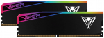 Patriot Viper Gaming RGB Elite 5 Ultra DDR5-6400 RAM 2x16GB CL32 AMD EXPO Intel XMP 3.0 black