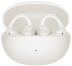 True Wireless Bluetooth 6.0 Open-Ear Earbuds Bass BC1 with Charging Case, White