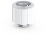 BitsPower Artemis straight G1/4M to 16/10mm - Arctic White