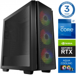 INTOP AQUA i7-14700F 16GB DDR5 2TB SSD M.2 NVME+4TB RTX3050 6GB no-OS