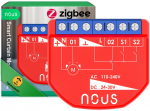 NOUS B4Z ZigBee smart curtain module