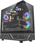 darkFlash DS950 ATX Gaming Computer Case (Black)