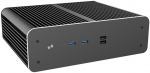 Akasa Euler CMX PC case, Mini case, Mini-ITX, fanless - black