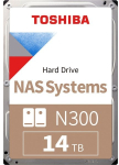 Toshiba N300 14TB 3.5in SATA 6 Gb/s NAS Hard Drive Bulk