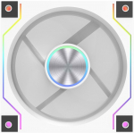 darkFlash DM20 LINE 120mm Cooling Fan (White)