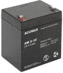 BATTERY 12V 5AH VRLA/AM5-12T2 ACUMAX EMU
