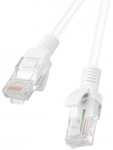 LANBERG patchcord cat.5e 1m white
