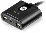 Aten 2 x 4 USB 2.0 Peripheral Switch US224