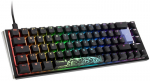 Ducky One 3 Classic Black/White SF 65% Gaming Keyboard, RGB LED, MX-Speed-Silver, Hot-Swap, DE Layout