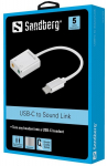 SANDBERG USB-C to Sound Link