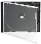 Omega CD case Jewel, black