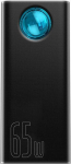 Powerbank Baseus Amblight 30000mAh, 4xUSB, USB-C, 65W (black)