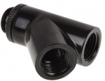 Alphacool Eiszapfen Y-connector 45&deg; - G1/4 rotatable - 2x internal 1x...