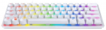 Razer Huntsman Mini Mercury Gaming Tastatur, optische Switches - wei&szlig;, ISO DE