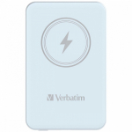 Verbatim Charge 'n' Go Magnetic Wireless Power Bank 5000mAh Blue