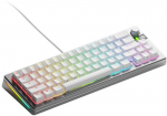 Glorious GMMK 3 Pro 65% Customizable Gaming Keyboard - Prebuilt, ANSI (US), Fox Switches, Silver