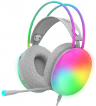 INCA IGK-X8Y 7.1 USB RGB-LED Gaming Headset, Turquoise