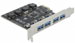 Delock PCI Express x1 card to 4x external USB Type-A