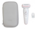 Braun Epilator | SES9000 Silk-epil 9 SkinSpa | Operating time (max) 50 min | Number of power levels 2 | Wet & Dry | Whit