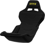 Sabelt SRP-1 Simracing Seat, Fibreglass Shell, Formula Design, Padded - Deep Black