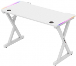 Huzaro Hero 2.3 RGB Gaming Desk white