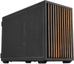 Lian Li DAN Cases B4 Wood Edition Micro-ATX Case - Walnut, Black