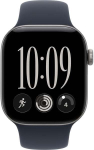 Apple Watch Series 12 Grey, Aluminium 42 mm Sport Band Navy S/M Cellular