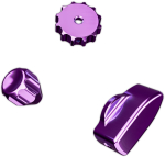 Ascher Racing Knob Kit Pro &ndash; Champion Purple