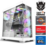 INTOP AQUA Ryzen 7 9700X 64GB DDR5 1TB SSD M.2 NVME RX9060XT 16GB no-OS