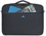 Rivacase 8087 Clamshell Laptop bag - black, 16"