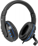 Defender HEADPHONES WARHEAD G-16 0 BLACK-BLUE