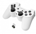 Esperanza EGG108W Gaming Controller Black, White RF Gamepad Analogue / Digital PC, Playstation 3