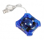 Hub USB 2.0 Esperanza 4 porty "Star" niebieski