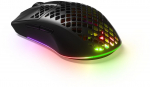 SteelSeries Aerox 3 Wireless Ultra Lightweight Super-Fast Mouse, Onyx, Black